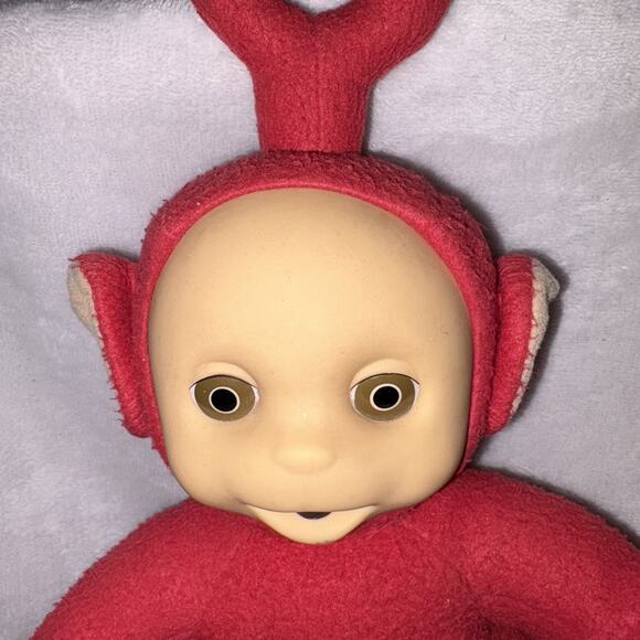 Teletubbies Vintage Red Po Talking Plush Stuffed PlaySkool Hasbro 1998 Working - Picture 2 of 12